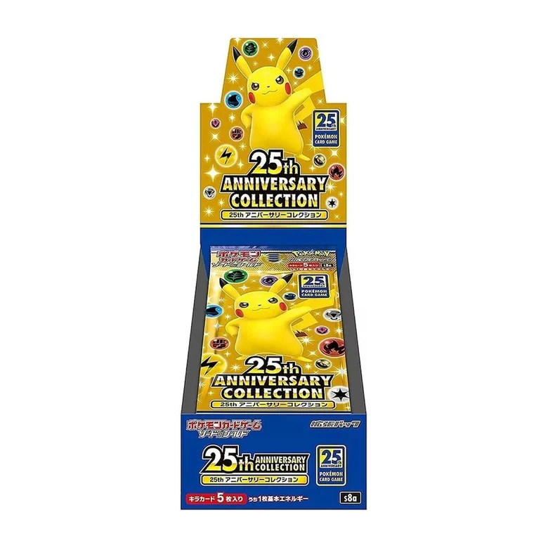 Pokemon 25th Anniversary Collection s8a Japanese Sealed Booster Box For Sale Australia