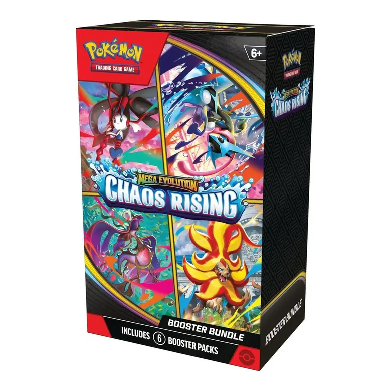 Pokemon Mega Evolution Chaos Rising Booster Bundle 6 Packs Sealed For Sale Australia