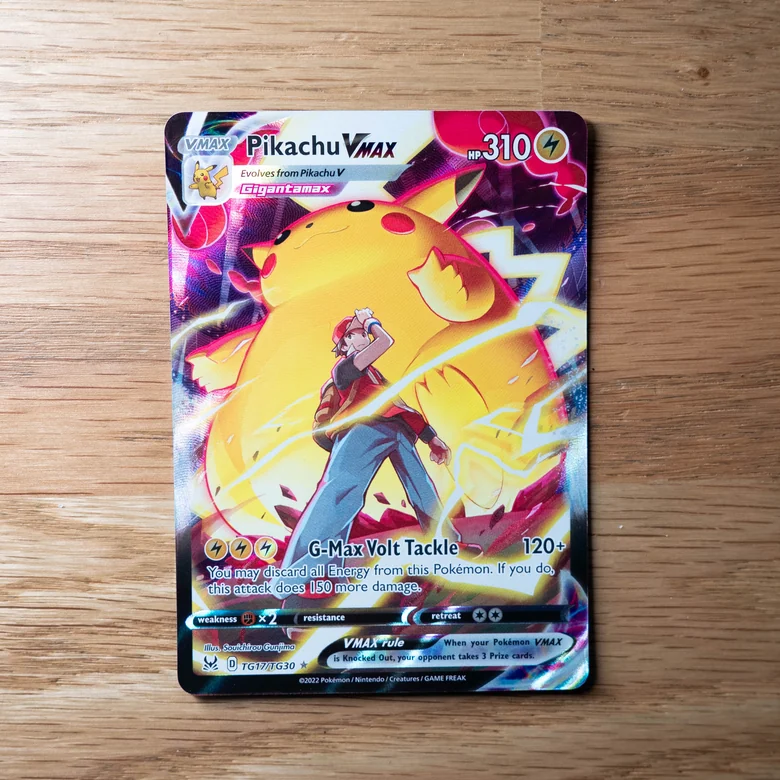 Pokemon Lost Origin Trainer Gallery Pikachu VMAX TG17/TG30 For Sale Australia
