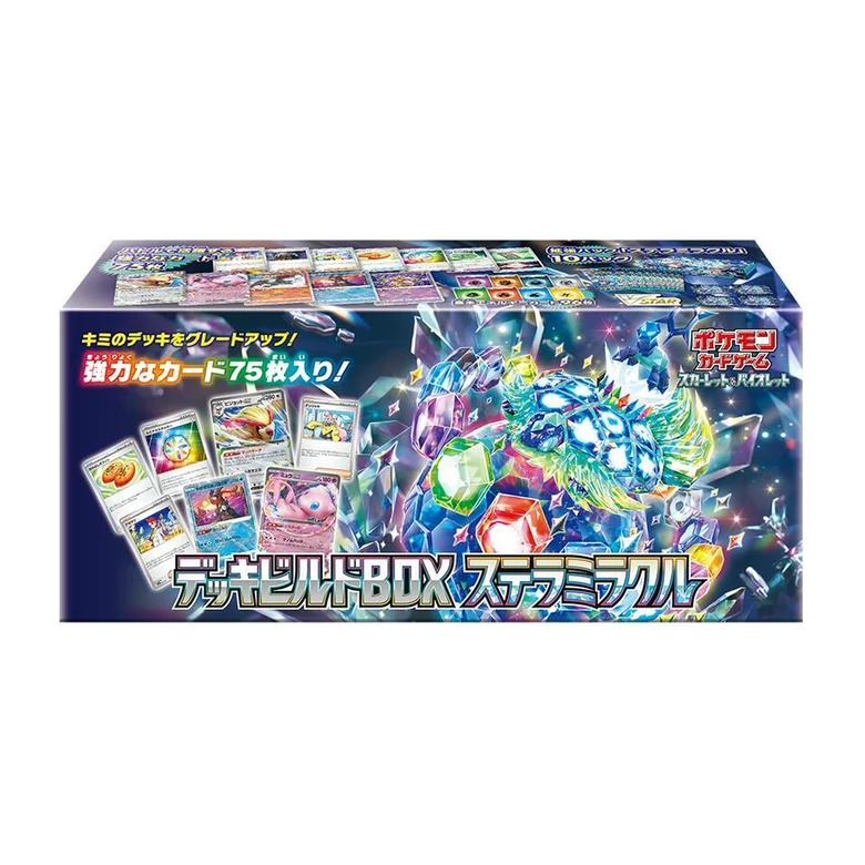 Pokemon Stellar Miracle sv7 Japanese Deck Build Box For Sale Australia